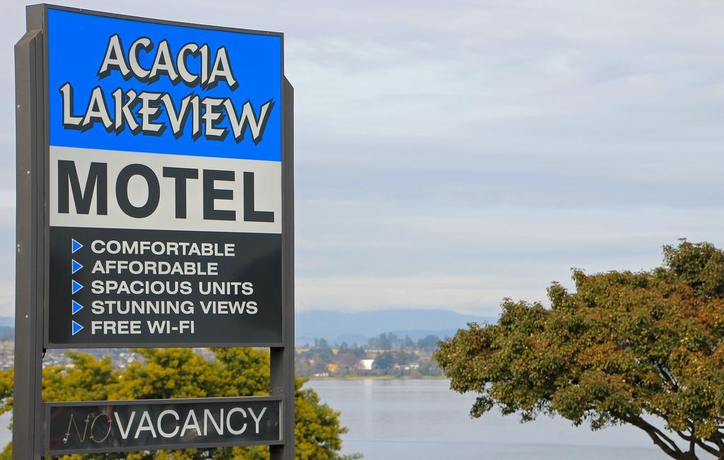 Acacia Lake View Motel Lago Lago Taupo Exterior foto