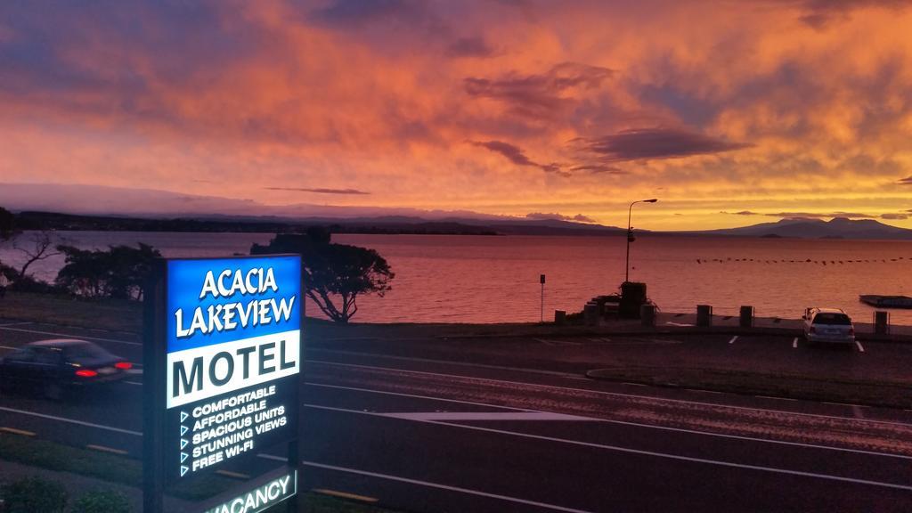 Acacia Lake View Motel Lago Lago Taupo Exterior foto